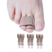 6-pack Of Hammer Toe Straighteners for Straightening Hammer Toes, Broken Toes, Crooked Toes And Overlapping Toes