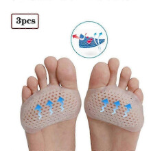 Forefoot Pad for Metatarsal Relief, Breathable Material Soft Gel Foot Pads, Pain Relief Metatarsal Pads Ergonomically Designed for Women Men,