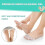 2 Pairs Gel Toe Separators Silicone for All Toes Toe Separators Correction Toe Separators 4