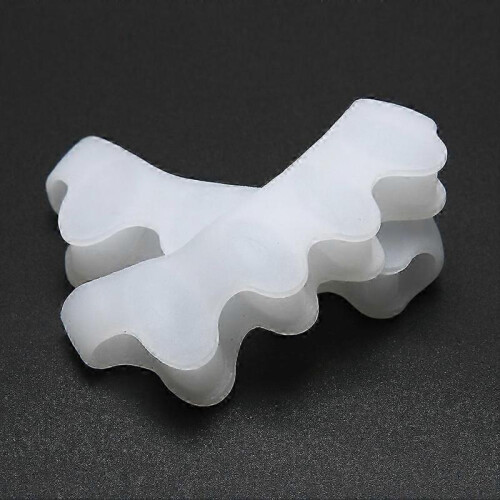 Silicone Toe Separators Straightener Toe Corrector Spacer 2pcs 2