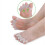 Silicone Toe Separators Straightener Toe Corrector Spacer 2pcs 1