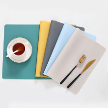 Food grade temperature resistant style Silicone Placemat Morandi color style table mat 40*30