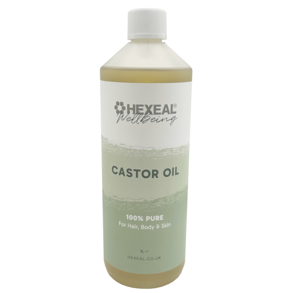 Hexeal Castor Oil 1L Â 100% Pure, Cold Pressed & Food Grade
