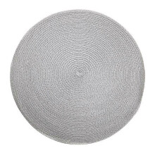 Round Placemat Style pp Woven Placemat Restaurant Dining Table Mat Household Waterproof and Oil-proof Placemat Kitchen Heat Insulation Mat