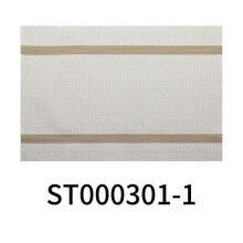 Hotel supplies, restaurant insulation, Teshilin PVC placemats, gold edged square