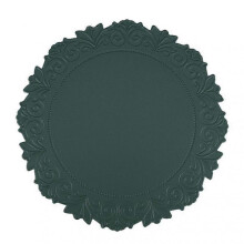 Leather Place Mat Table Mat Heat Insulation Mat Home Kitchen Cartoon Japanese Style Nordic European Style Round PVC