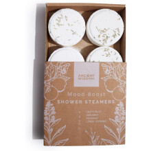 Zen Shower Steamers Essential Oil Blend Wellness Gift Set: Mood Boost