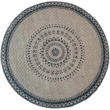 Coaster Placemat Cotton and Linen Dining Table Insulation Mat Shooting Props Round Jute Decorative Mat
