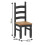 Mercers Furniture Corona Charcoal 6'0" Dining Table & 6 Chairs 6