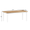 Mercers Furniture Corona White 6'0" Dining Table & 6 Chairs Set Solid Wood Pine Wooden 5