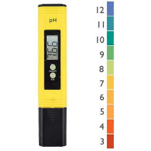 Professional Ph Tester, Auto Calibration Function and 0.00-14.00 Measuring Range for Water Portable Aquarium Hydroponics Swimming Pool Measuring Range