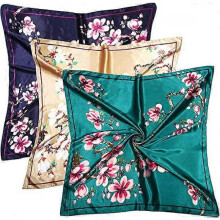 3 Pcs 35 Inches Silk Scarf Satin Head Scarf Hair Scarf Silk Head Scarf Silk Bandana Silk Hair Wrap Neck Scarf