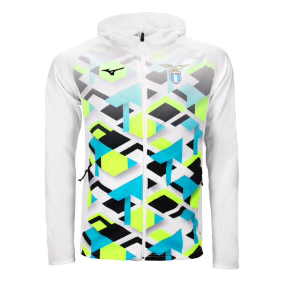 Mizuno (S) 2024-2025 Lazio Hooded Walkout Jacket (White) White