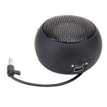 (Black) Hamburger Mini Portable Speaker Amplifier For Ipod Ipad Laptop Tablet Pc