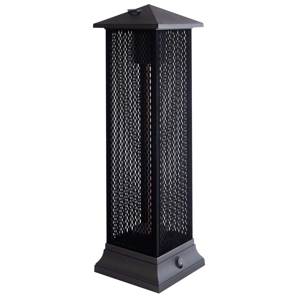 Freestanding Infrared Patio Heater TUNUPA 1500 W Black