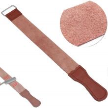 Shaver sharpening cloth, cowhide scraper cloth