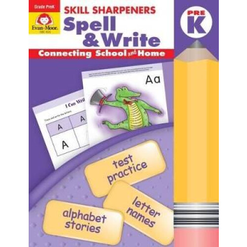 Skill Sharpeners: Spell & Write, Prek Workbook