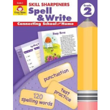 Skill Sharpeners: Spell & Write, Grade 2 Workbook