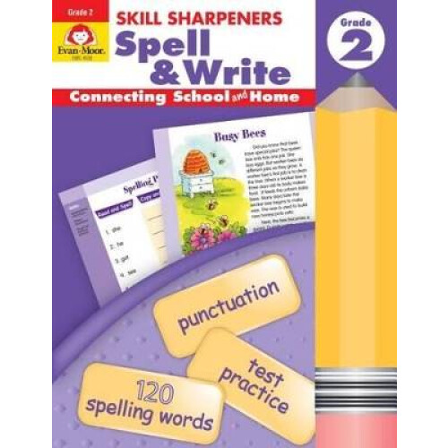 Skill Sharpeners: Spell & Write, Grade 2 Workbook