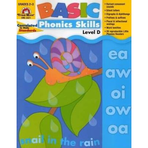 Basic Phonics Skills, Level D