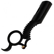Straight Edge Barber for Razor Haircut Beard Eyebrow Shaving Manual Depilation