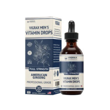 (30ml) VegraX Men's Vitamin Drops Men's Enhanced Vitamin Supplement Drops