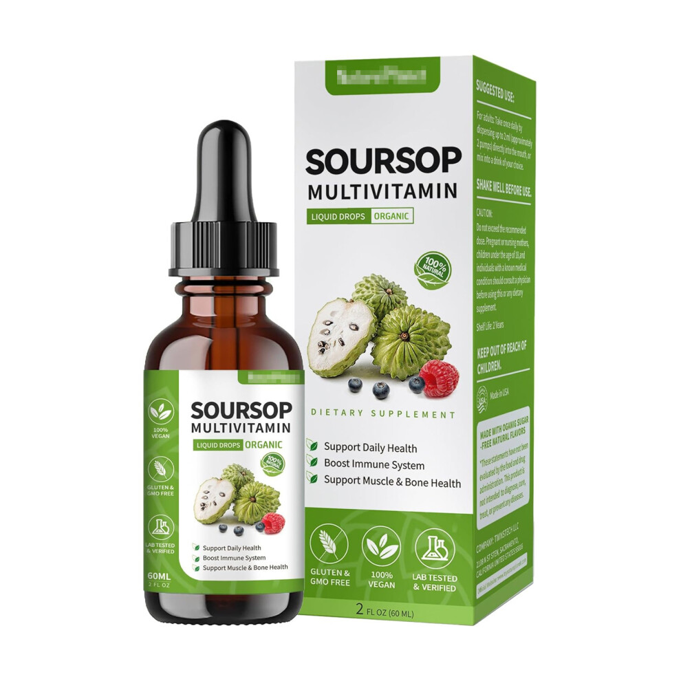 (60ml) Soursop Liquid Drops Body
