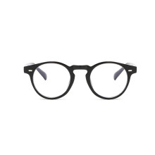 (Black, +3.00 strength) Blue light protection comfortable Retro Clear Lens Reading Glasses