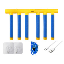 (Yellow 6 Sticks) Challenge Falling Sticks Game Remote Control Kids Catching Toy Reflex Challenge Game for Training Reaction Ability