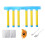 (Blue 6 Sticks) Challenge Falling Sticks Game Remote Control Kids Catching Toy Reflex Challenge Game for Training Reaction Ability 1