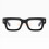 (Black, +2.50 strength) Thick Frames Blue Light Blocking Reading Glasses Clear Lens Square Glasses 1