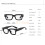 (Black, +2.50 strength) Thick Frames Blue Light Blocking Reading Glasses Clear Lens Square Glasses 4