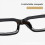 (Hawksbill, +4.50 strength) Thick Frames Blue Light Blocking Reading Glasses Clear Lens Square Glasses 5