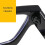 (Black, +2.00 strength) Thick-rimmed anti-blue light reading glasses 7