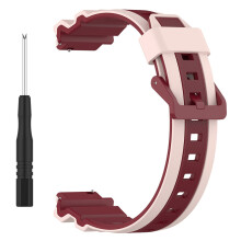 Watch Strap 16MM Kids Watch Band for Whizkid 2Pro (Cherry Red)