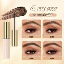 (01)QIBEST 2023 Liquid Eyebrow Gel Enhancers Waterproof Eyebrow Cream Pigments Tattoo Tint Long Lasting Waterproof Dye Eyes Makeup