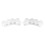 2 Pack Toe Separators Silicone Bunion Hallux Valgus Protector Divider Foot Care 3