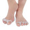 2 Pack Toe Separators Silicone Bunion Hallux Valgus Protector Divider Foot Care 1