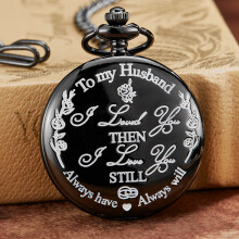 (husband-3) Carving vintage pocket watches as holiday gifts