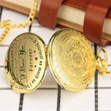(daughther-2) Carving vintage pocket watches as holiday gifts