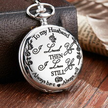 (husband-1) Carving vintage pocket watches as holiday gifts