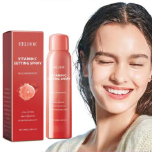 (2 x 100ml Boxed) Hydrating Makeup Setting Spray Watery Lightweight Non-Greasy Oil Control Long-Lasting Breathable Vitamin C Makeup Fixing Mist