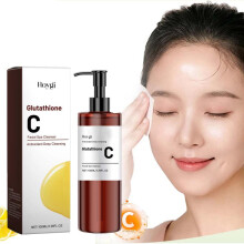 (2Pcs) Vitamin C Cleansing Oil Makeup Remover Oil Deep Cleansing Pore Dirt Remove Blackhead Non-greasy Smooth Refreshing Cleansing Oil