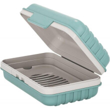 Travel Soap Container, Soap Bar Holder with Lid, Portable Travel Soap Case, Leakproof Soap Dish Travel, Suitable for Travel