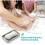 2Pcs Soap Dish Holders, Soap Saver for Shower, Bathroom, Kitchen, Sinks,Keep Soap Dry Container 4