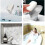 2pcs Gray Leaf Shaped Soap Dish Leaf Shaped Soap Holders with Suction Cup Plastic Sponge Soap Box No Drilling for Bathroom, Kitchen 5