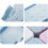 Soap Dishes 4 Pack Soap Box Waterproof Soap Containers Hinged Soap Box for 4