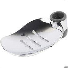 1pcs Silver Hand Shower Bar (Pore Diameter: 24mm) Soap Dish Creative Soap Holder Soap Storage Rack