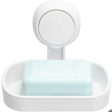 Shower Soap Dish, No Drilling Required, 360 Rotation, 5kg Load, Waterproof Holder for Tile Shower Wall