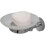 Glass Soap Dish and Holder Brass Chrome Finish Wall Mounted Modern Accessory 1